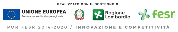 Made by the European Union, Italian Republic, Lombardy Region and ERDF (European Regional Development Fund)