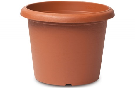 Terrae Vaso Cilindro 15 Terracotta