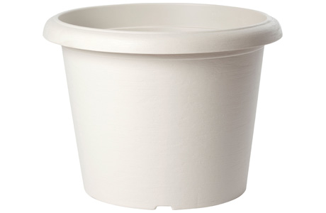 Terrae Vaso Cilindro 15 Bianco Pietra