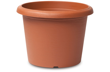 Terrae Vaso Cilindro 45 Terracotta