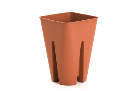 Vaso Xpot® Con Fori Di Fondo 15 Coccio Light