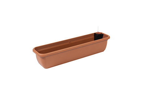 Unica Cassetta Con Riserva D'acqua E Livello 80 Terracotta Light Unica Cassetta Con Riserva D'acqua E Livello 80 Terracotta Light