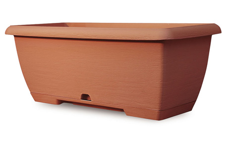 Terrae Cassetta Midi Con Sottocassetta 45 Terracotta