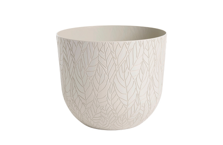 Leafmood Vaso 30 Bianco Pietra