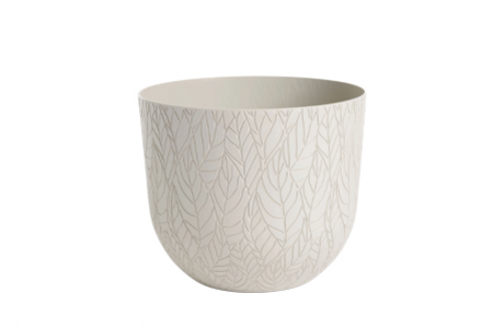 Leafmood Vaso 40 Bianco Pietra