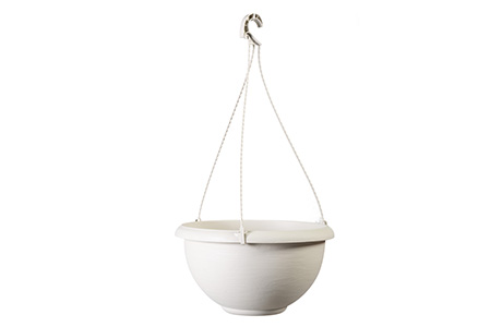 Terrae Basket Con Gancio Universale 35 Bianco Pietra Terrae Basket Con Gancio Universale 35 Bianco Pietra