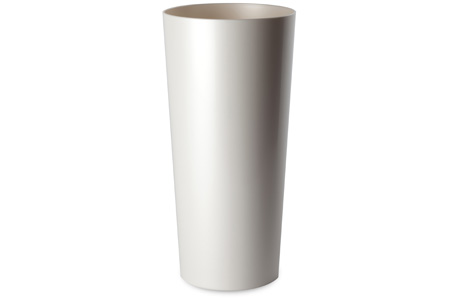 Vaso T Mood Alto 30 Shiny 30 Perla Bianco Vaso T Mood Alto 30 Shiny 30 Perla Bianco