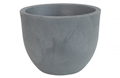 Cnl Vaso Conca 40 Grigio Anticato