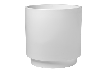 Dvc Vaso Cilindro Decor 40 Bianco Ottico