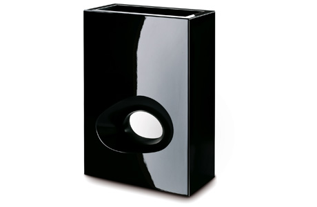Vaso Mod'o Laccato 75 Nero Laccato Vaso Mod'o Laccato 75 Nero Laccato