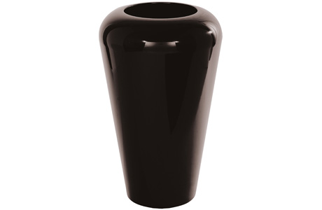 Vaso Mymou Alto Laccato 105 Nero Laccato Vaso Mymou Alto Laccato 105 Nero Laccato