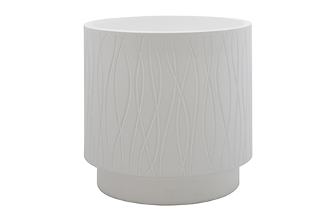 Vaso Cilindro Naturalia 30 Bianco Ottico