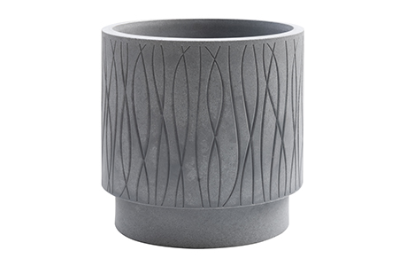 Vaso Cilindro Naturalia 30 Grigio Anticato