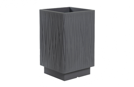 Vaso Quadro Alto Naturalia 55 Grigio Anticato