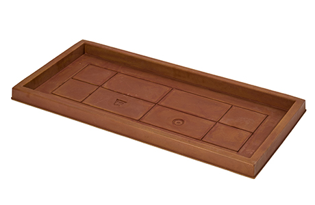 Sottocassette Rettangolari 100 Corten