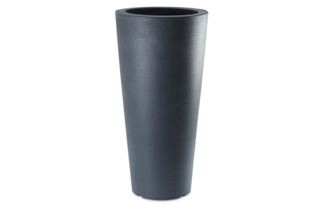 Tan Vaso Tondo Alto 70 Gr. Antracite