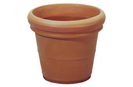 Tbl Vaso Terrano Liscio 40 Terracotta