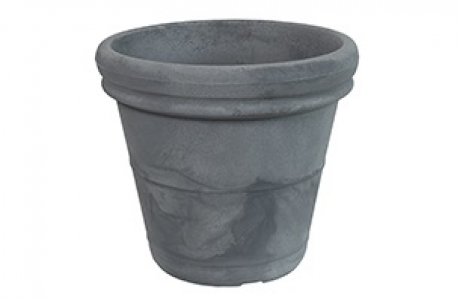 Tbl Vaso Terrano Liscio 40 Grigio Anticato